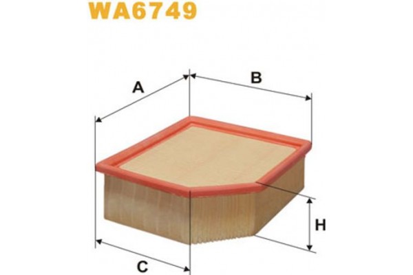 Wix Filters Φίλτρο Αέρα - WA6749