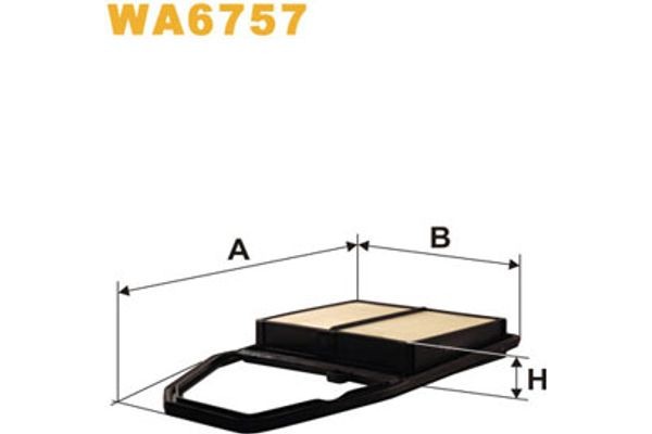 Wix Filters Φίλτρο Αέρα - WA6757