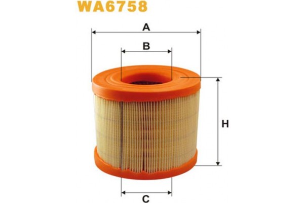 Wix Filters Φίλτρο Αέρα - WA6758