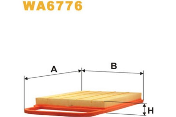 Wix Filters Φίλτρο Αέρα - WA6776