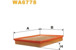Wix Filters Φίλτρο Αέρα - WA6778