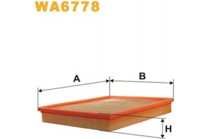Wix Filters Φίλτρο Αέρα - WA6778