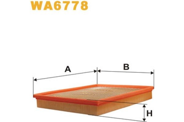 Wix Filters Φίλτρο Αέρα - WA6778