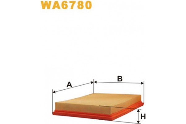 Wix Filters Φίλτρο Αέρα - WA6780