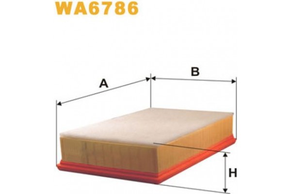 Wix Filters Φίλτρο Αέρα - WA6786