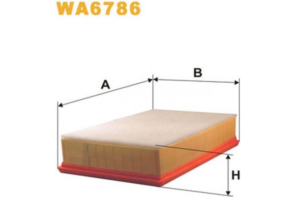 Wix Filters Φίλτρο Αέρα - WA6786