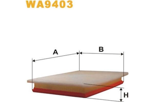 Wix Filters Φίλτρο Αέρα - WA9403