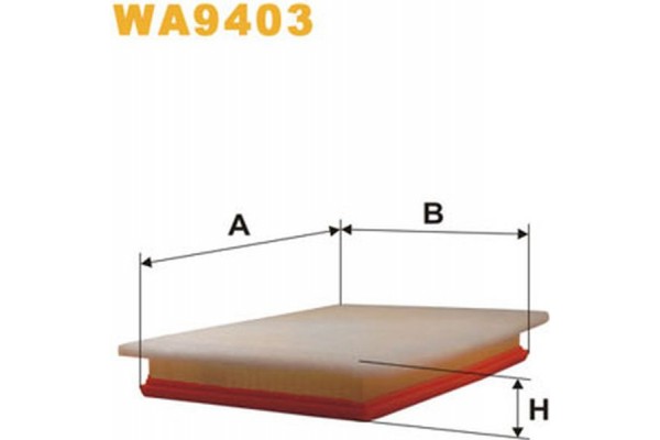 Wix Filters Φίλτρο Αέρα - WA9403