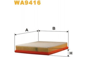 Wix Filters Φίλτρο Αέρα - WA9416