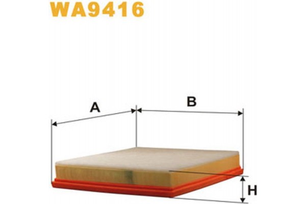Wix Filters Φίλτρο Αέρα - WA9416
