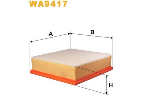 Wix Filters Φίλτρο Αέρα - WA9417