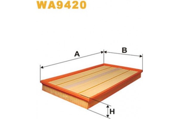 Wix Filters Φίλτρο Αέρα - WA9420