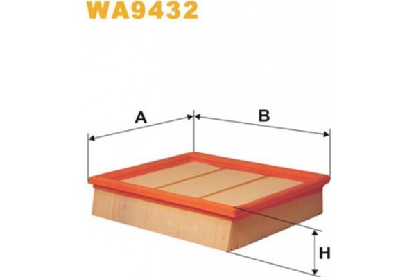 Wix Filters Φίλτρο Αέρα - WA9432