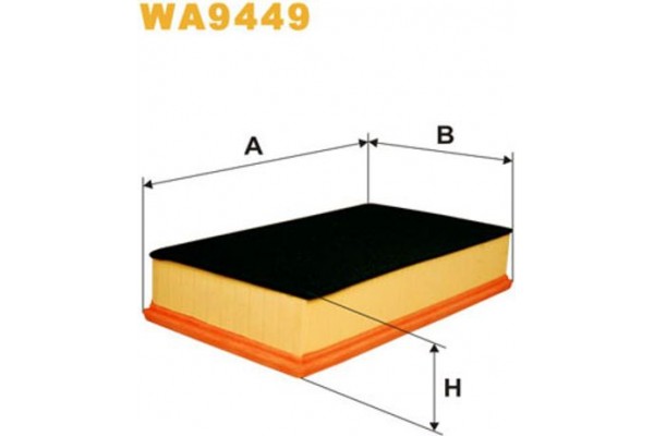 Wix Filters Φίλτρο Αέρα - WA9449