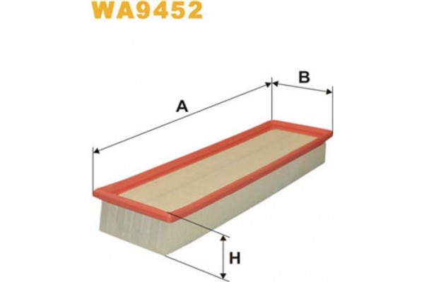 Wix Filters Φίλτρο Αέρα - WA9452