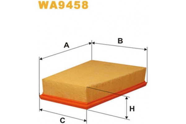 Wix Filters Φίλτρο Αέρα - WA9458