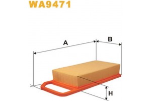 Wix Filters Φίλτρο Αέρα - WA9471