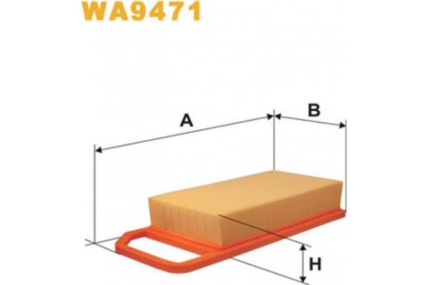 Wix Filters Φίλτρο Αέρα - WA9471