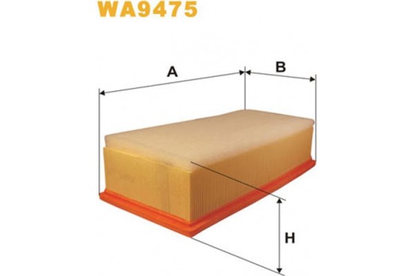 Wix Filters Φίλτρο Αέρα - WA9475