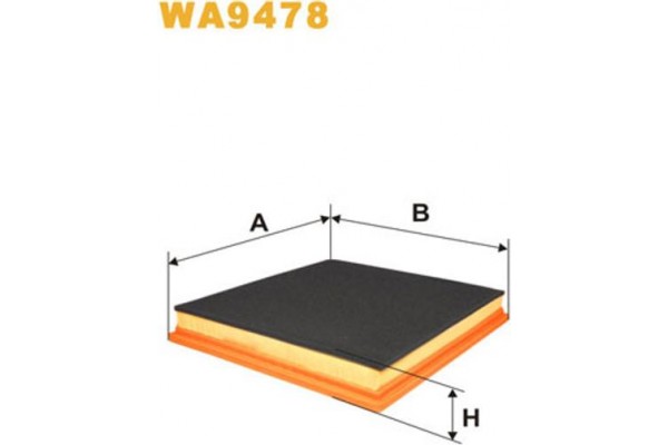 Wix Filters Φίλτρο Αέρα - WA9478