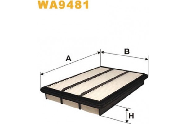 Wix Filters Φίλτρο Αέρα - WA9481