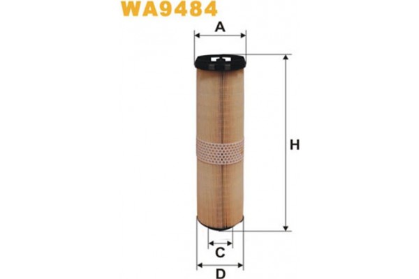 Wix Filters Φίλτρο Αέρα - WA9484