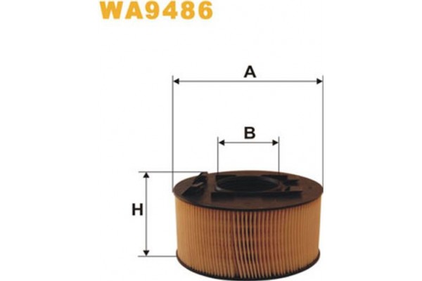 Wix Filters Φίλτρο Αέρα - WA9486