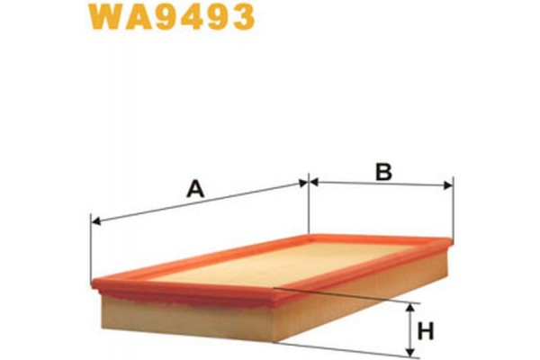 Wix Filters Φίλτρο Αέρα - WA9493