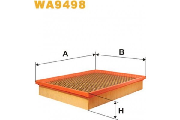 Wix Filters Φίλτρο Αέρα - WA9498