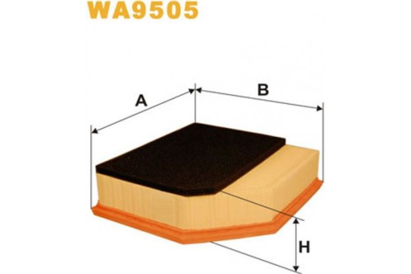 Wix Filters Φίλτρο Αέρα - WA9505