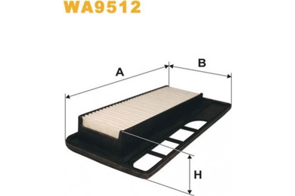 Wix Filters Φίλτρο Αέρα - WA9512