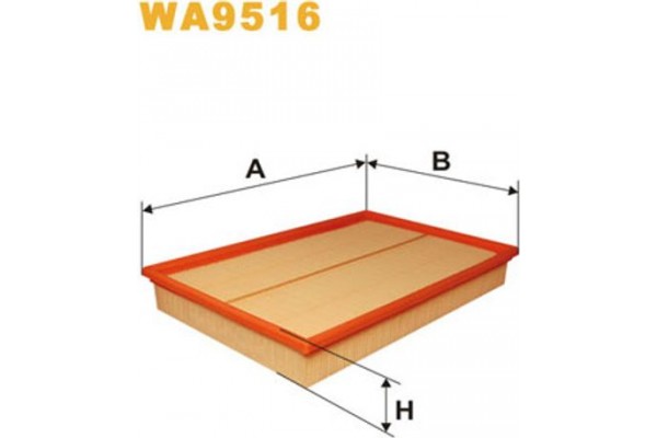 Wix Filters Φίλτρο Αέρα - WA9516