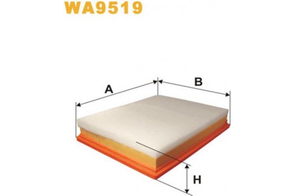 Wix Filters Φίλτρο Αέρα - WA9519