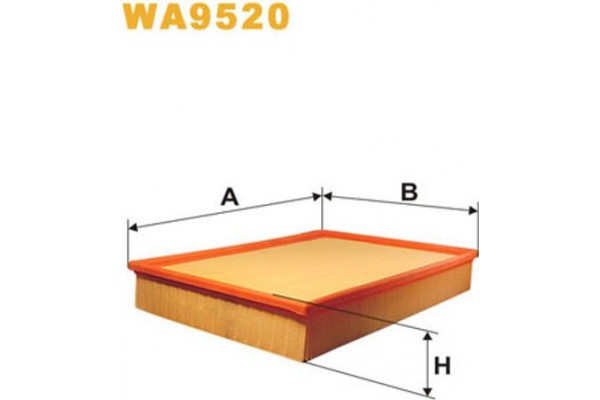 Wix Filters Φίλτρο Αέρα - WA9520