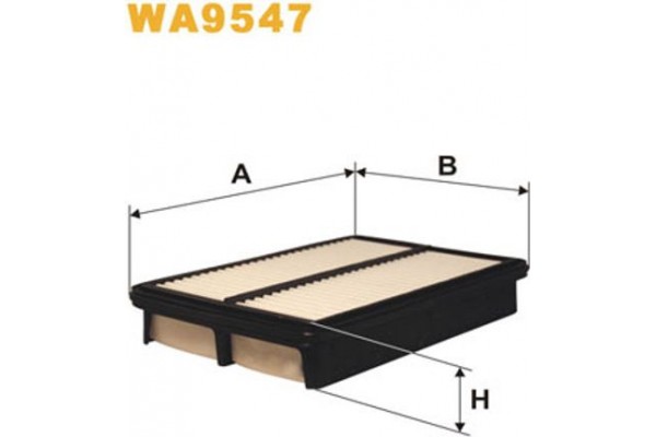 Wix Filters Φίλτρο Αέρα - WA9547