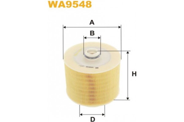 Wix Filters Φίλτρο Αέρα - WA9548