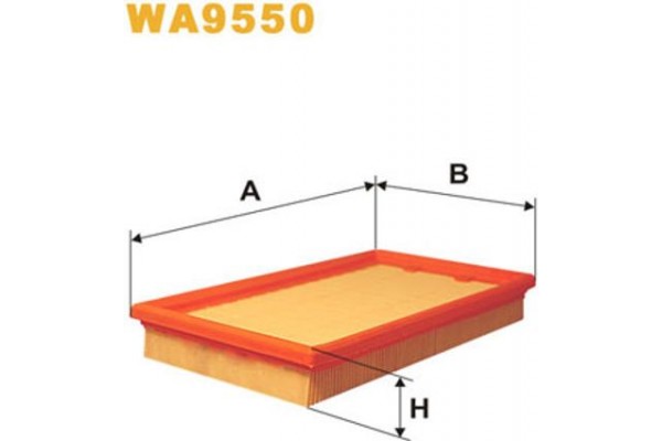 Wix Filters Φίλτρο Αέρα - WA9550