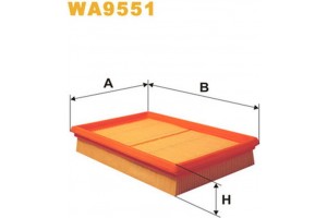 Wix Filters Φίλτρο Αέρα - WA9551