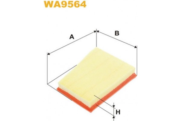 Wix Filters Φίλτρο Αέρα - WA9564