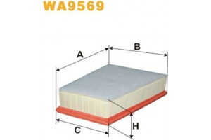 Wix Filters Φίλτρο Αέρα - WA9569
