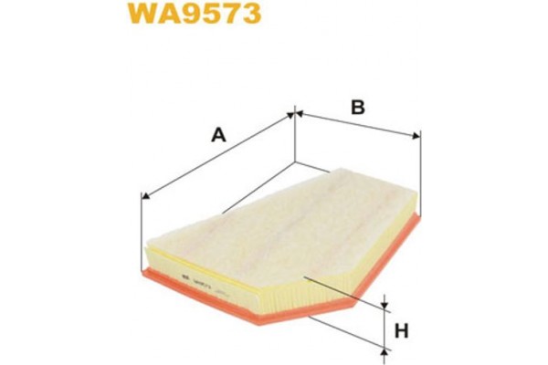 Wix Filters Φίλτρο Αέρα - WA9573