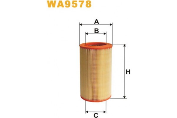 Wix Filters Φίλτρο Αέρα - WA9578