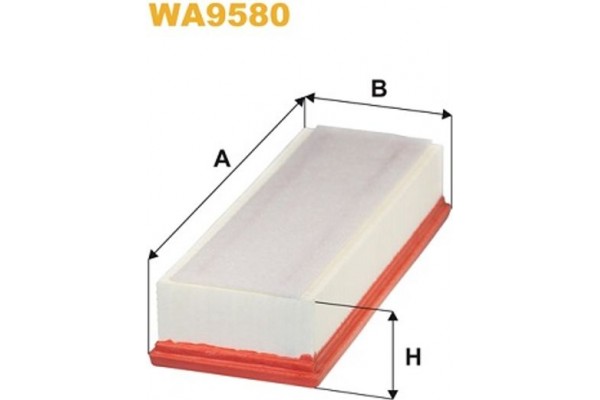 Wix Filters Φίλτρο Αέρα - WA9580