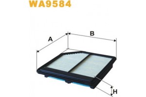 Wix Filters Φίλτρο Αέρα - WA9584