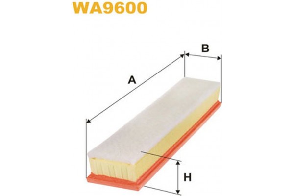 Wix Filters Φίλτρο Αέρα - WA9600
