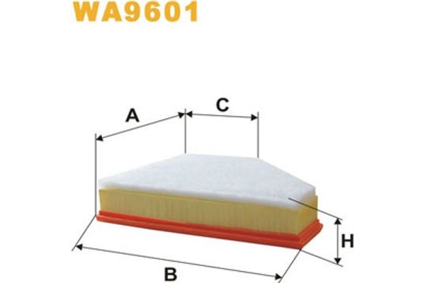 Wix Filters Φίλτρο Αέρα - WA9601