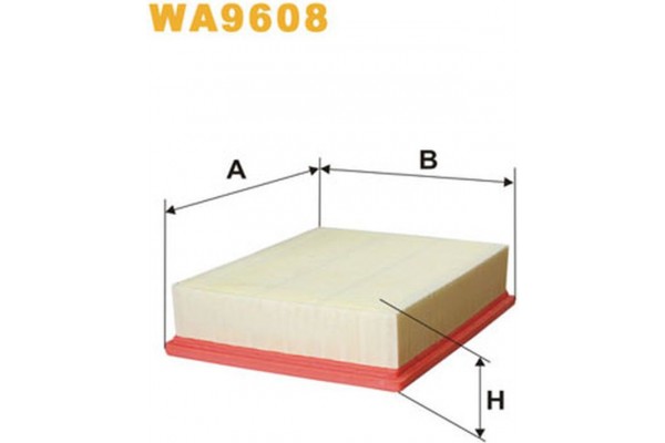 Wix Filters Φίλτρο Αέρα - WA9608