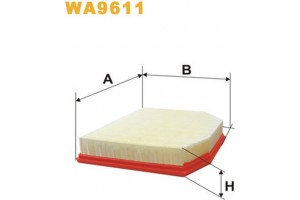 Wix Filters Φίλτρο Αέρα - WA9611