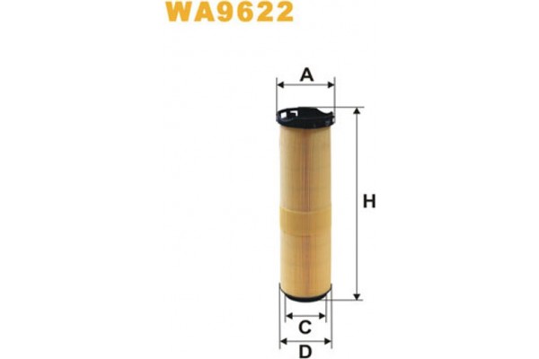 Wix Filters Φίλτρο Αέρα - WA9622