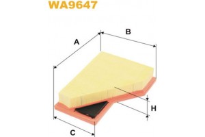 Wix Filters Φίλτρο Αέρα - WA9647